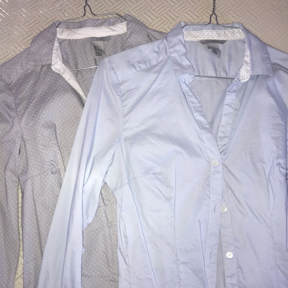 BOGO FREE Two Collared Dress Shirts